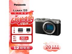 Panasonic LUMIX S9银灰单机身京东特惠