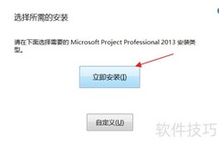 Project 2013专业版安装指南