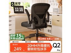 Q2 Pro人体工学椅曜黑款