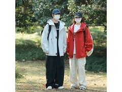猫人情侣户外冲锋外套，到手仅89.9元
