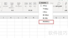 表格软件标准差计算方法