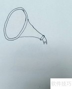 简笔画留声机绘制教程