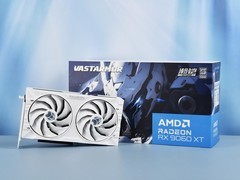 瀚铠VASTARMOR RX 9060 XT 16GB合金白颜值性能双在线的主流选择