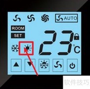 三菱空调模式图标详解