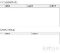 USB管理软件禁用U盘方法