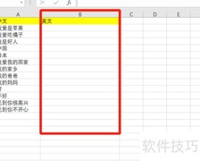 Excel批量中英翻译技巧