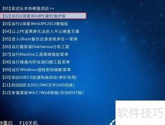 U盘启动盘格式化硬盘