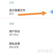 极致工具箱显示隐藏文件方法