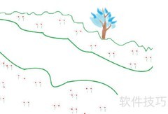 绿草地上的树