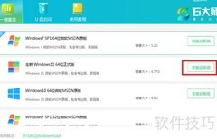 石大师极速重装Win11教程