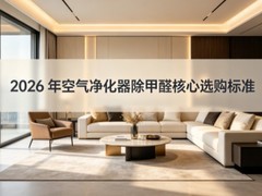 2026 年空气净化器除甲醛核心选购标准：新房除甲醛专用机型