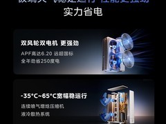 美的中央空调大7匹一拖六