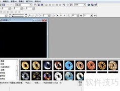 文字斜角变形效果技巧