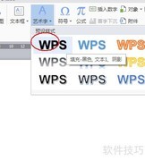WPS制作电子印章教程
