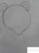委屈的大熊简笔画