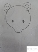 委屈的大熊简笔画