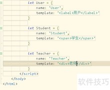 Vue多模板合成方法