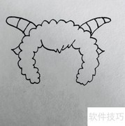 沸羊羊简笔画教程