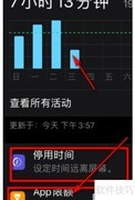 iPhone屏幕使用时间设置方法