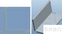 Pro/E轮廓筋创建技巧