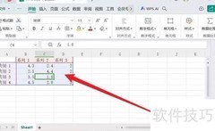 WPS图表数据修改方法