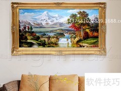 欧式家具配画：油画选购指南