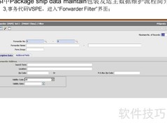 PSI包装发运主数据维护