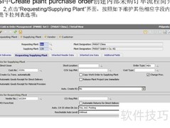 PSI系统创建内部采购订单