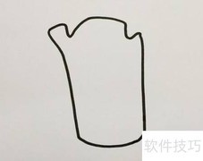 老树简笔画教程