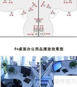 办公用品摆放指南