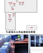 办公用品摆放指南