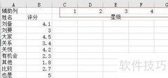 五星评分系统制作指南