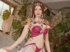 Peachmilky化身黄昏公主米多娜，演绎影之王者的傲娇与深情