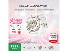 华为WATCH GT 5 Pro 42mm冰川白表特惠