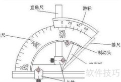 角度尺正确使用方法