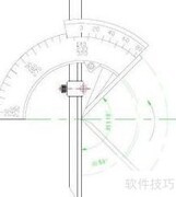 万能角度尺正确使用方法