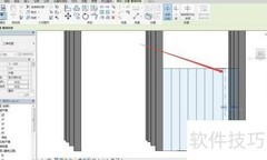Revit中添加幕墙网格方法