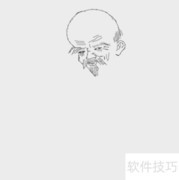 简笔画寿星教程