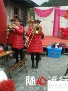 农家寿星庆寿景观