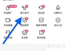 快手磁力金牛查看方法
