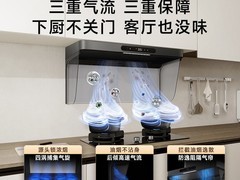 米家S20侧吸式油烟机促销，到手3174元