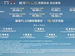 哈弗猛龙PLUS正式交付：硬派电混SUV上市，起售价16.18万元