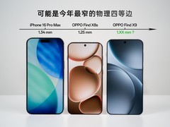 OPPO Find X9正面图曝光 超窄黑边秒杀iPhone