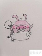 士咚士咚简笔画教程