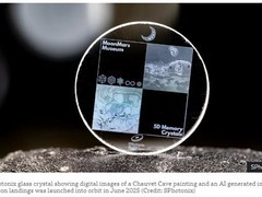 科学家研发石英五维光存储技术，理论寿命超万年