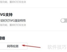 钉钉电脑版网络检测方法