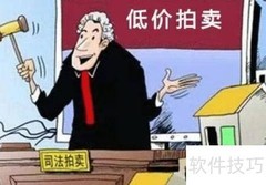 司法拍卖：法院强制变卖资产