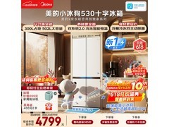 美的小冰狗冰箱优惠购，到手仅4775元