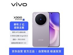 vivo X300惬意紫，优惠后低至5067元