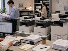 年印量50万页的会计事务所，打印机怎么选